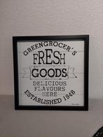 Schilderij Tekstbord Riviera Maison Zwart Wit, Ophalen of Verzenden, Zo goed als nieuw