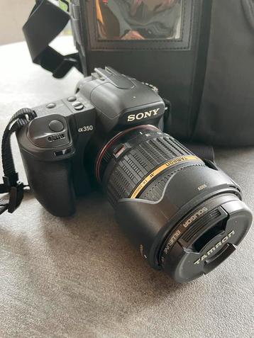Sony Alpha DSLR-A350 Digitale Spiegelreflexcamera beschikbaar voor biedingen