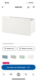 IKEA Smastad Kist - Wit, Kinderen en Baby's, Kinderkamer | Commodes en Kasten, Gebruikt, Minder dan 50 cm, Ophalen, Minder dan 90 cm