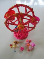 Lalaloopsy reuzenrad incl. 2 poppetjes en accessoires ., Kinderen en Baby's, Speelgoed | Poppen, Ophalen of Verzenden, Zo goed als nieuw
