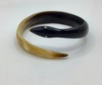 Vintage armband slangen armband uit hoorn handgemaakt, Sieraden, Tassen en Uiterlijk, Antieke sieraden, Ophalen of Verzenden, Overige materialen