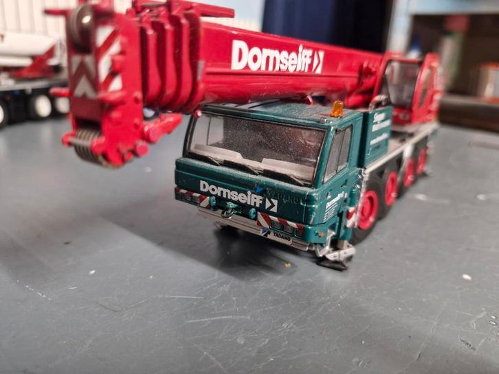 Liebherr ltm 1070 dorneiff wsi, Hobby en Vrije tijd, Modelauto's | 1:50, Zo goed als nieuw, Hijskraan, Tractor of Landbouw, Wsi