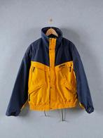 Peak Performance outdoor jas vintage blauw navy geel L large, Ophalen of Verzenden, Zo goed als nieuw, Blauw