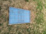 bench  ca 90 lang  x ca 58 breed en ca. 58 hoog met onderbak, Ophalen, Gebruikt