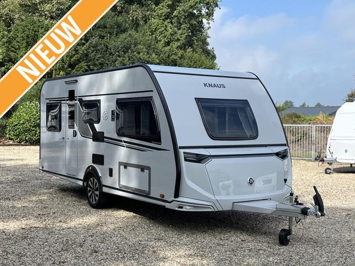 Knaus Sudwind Black Selection 500 EU Nazomer Deal! Model 202, Caravans en Kamperen, Caravans, Bedrijf, tot en met 4, Rondzit, Knaus