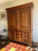 Oude koloniale Servieskast, Huis en Inrichting, Kasten | Buffetkasten, Ophalen, Gebruikt, 200 cm of meer, Koloniaal / bruin hout / Antiek