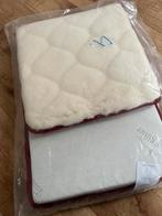 1 stoelkussen  merinowolle nieuw., Ophalen of Verzenden, Zo goed als nieuw, Grijs, Eén