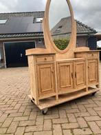 Kaptafel met spiegel, Huis en Inrichting, Ophalen, Gebruikt, 100 tot 150 cm, 150 tot 200 cm