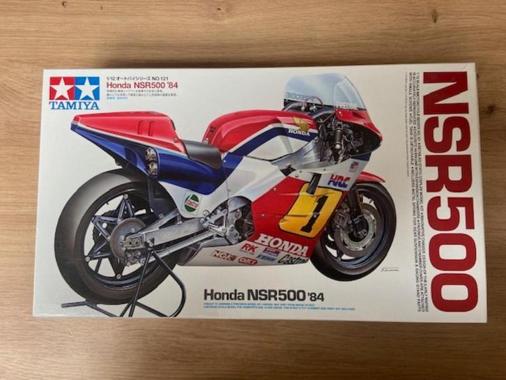 Tamiya 14121 Honda NSR500 '84 1/12, Hobby en Vrije tijd, Modelbouw | Auto's en Voertuigen, Zo goed als nieuw, Overige typen, Groter dan 1:32