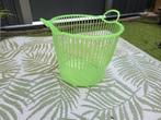Wasmand vintage groen, Huis en Inrichting, Badkamer | Badtextiel en Accessoires, Ophalen, Gebruikt, Groen, Overige typen