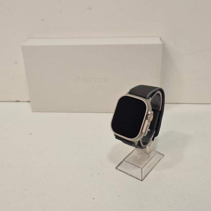 Apple Watch Ultra 2 Titanium in Nette Staat, Sieraden, Tassen en Uiterlijk, Smartwatches, Zo goed als nieuw