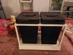 IKEA Uittrekbare Prullenbakken, Huis en Inrichting, Woonaccessoires | Prullenbakken, Ophalen, Kunststof, Zo goed als nieuw, Minder dan 50 cm