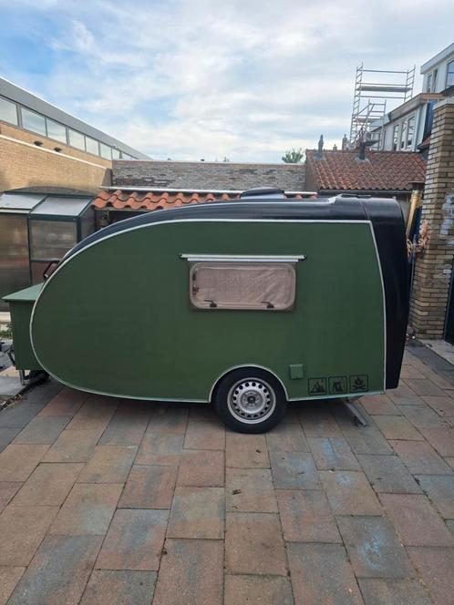 Camptrailer/mini caravan, Caravans en Kamperen, Caravans, Particulier, tot en met 2, tot 500 kg, Overige, Overige merken, 2 aparte bedden