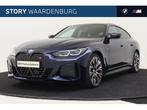 BMW i4 M50 High Executive 84 kWh / BMW M 50 Jahre uitvoering, Auto's, BMW, Gebruikt, Met garantie (alle), Blauw, Elektrisch