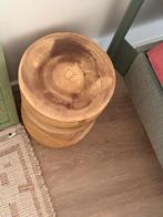 Woood Bikkel Kruk - Houten Bijzettafel, Ophalen, Minder dan 45 cm, Minder dan 55 cm, Gebruikt