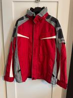 Maier Sports ski/outdoorjas rood-grijs maat 54 XL topstaat, Kleding | Heren, Maat 52/54 (L), Maier, Verzenden, Zo goed als nieuw