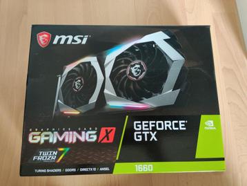 Nvidia Geforce GTX 1660 MSI beschikbaar voor biedingen