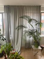 IKEA Aina gordijnen, grijs linnen, 8 stuks, Huis en Inrichting, Ophalen, 100 tot 150 cm, 200 cm of meer, Zo goed als nieuw