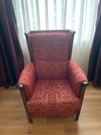 Rode klassieke fauteuil/stoel, Ophalen, Hout, Gebruikt, Minder dan 75 cm