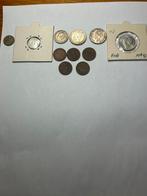 Diverse munten, Postzegels en Munten, Ophalen of Verzenden, Overige landen, Overige waardes, Zilver