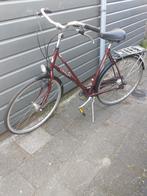 Union damesfiets 28 inch Rood /goud, 56 cm of meer, Ophalen, Gebruikt, Handrem