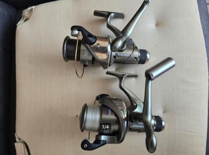 Set molens, Watersport en Boten, Hengelsport | Karpervissen, Zo goed als nieuw, Molen, Ophalen of Verzenden