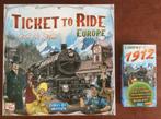 Compleet Ticket to Ride Europa + extra uitbreiding 1912, Ophalen of Verzenden, Zo goed als nieuw