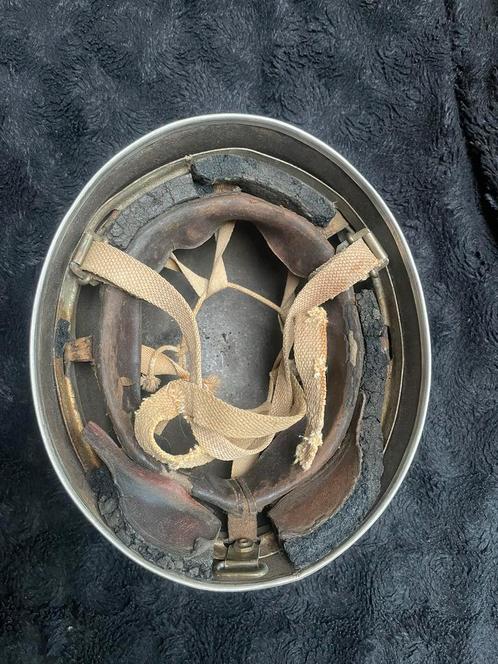 Engelse Airborne helm, Verzamelen, Militaria | Tweede Wereldoorlog, Landmacht, Helm of Baret, Engeland, Ophalen of Verzenden