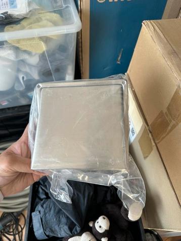 WEHA RVS kaprooster 150mm en 3 stuks verbinder 150mm beschikbaar voor biedingen