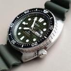 Seiko Prospex "King Turtle" green SRPE05K1, Sieraden, Tassen en Uiterlijk, Seiko, Staal, Kunststof, Ophalen of Verzenden