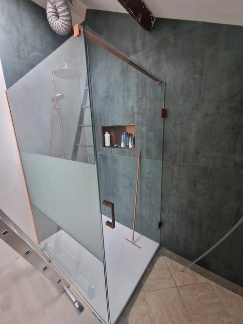 Brauer JC profielloze nisdeur 100cm koper, Huis en Inrichting, Badkamer | Badkamermeubels, Nieuw, Overige typen, Minder dan 100 cm