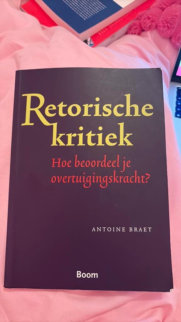 A. Braet - Retorische kritiek, Boeken, Wetenschap, Zo goed als nieuw, Verzenden