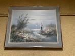 Schilderij, Ophalen of Verzenden, Zo goed als nieuw, Schilderij, Minder dan 50 cm