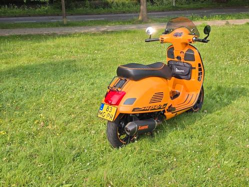 vespa gts 300 super sport limited malossi inruil waterscoote, Motoren, Motoren | Piaggio, Particulier, Scooter, 1 cilinder, Minimaal motorrijbewijs A1