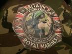 Plaat van de Mariniers doorsnee van 20 cm, Ophalen of Verzenden, Landmacht, Nederland, Embleem of Badge