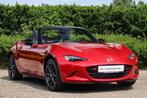 Mazda MX-5 ND 2.0l SkyActiv-G 160 TS+ Soul Red Metallic, 1998 cc, Achterwielaandrijving, Gebruikt, Zwart