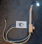 Keukenkraan - 38cm hoog, keramische schijven, Ophalen, Gebruikt, Rvs, Kraan