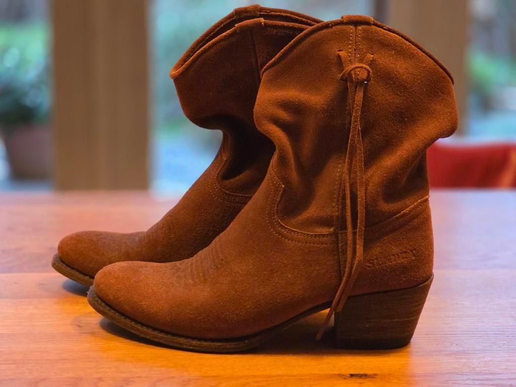 Sendra dames enkellaarsjes, Ophalen, Sendra, Bruin, Lage of Enkellaarzen