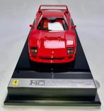 Ferrari F40 Rood 1:18 van Amalgam, Hobby en Vrije tijd, Modelauto's | 1:18, Ophalen of Verzenden, Nieuw, Auto, Bburago