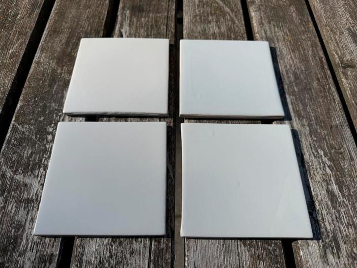 Makkum Tegels Handvorm Antiek Genuanceerd Tegels 13x13 Grijs, Doe-het-zelf en Verbouw, Tegels, Nieuw, Wandtegels, Keramiek, Minder dan 20 cm