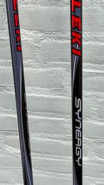 Skistokken, Leki met clip systeem, 1 paar, Gebruikt, Stokken, 100 tot 140 cm, Carve