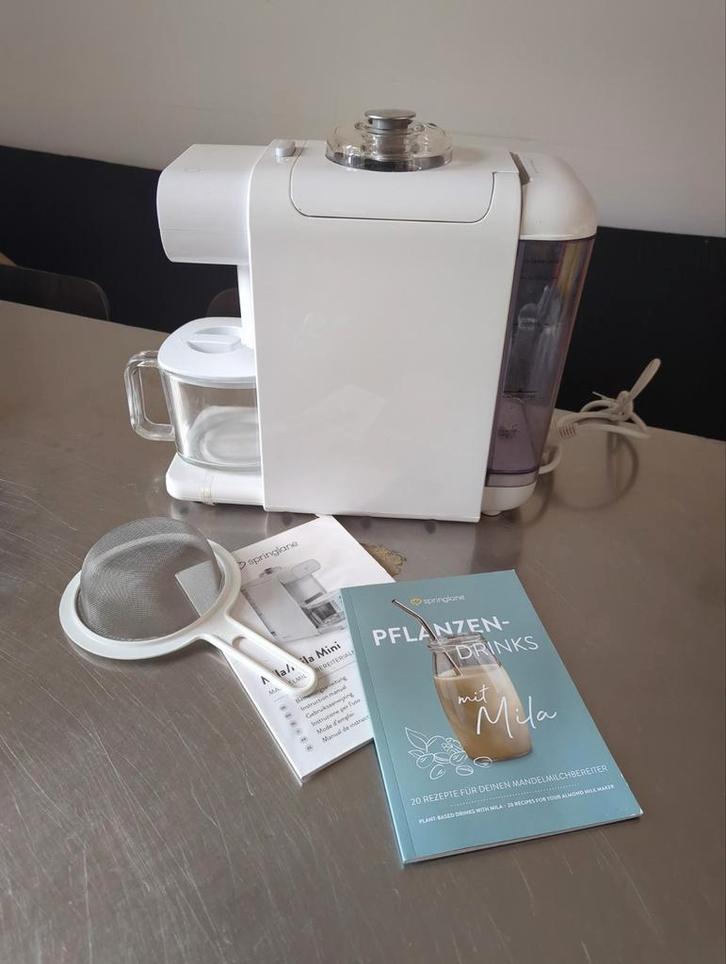 Mila Nutmilk Maker - Maak je eigen plantaardige melk!, Witgoed en Apparatuur, Blenders, Zo goed als nieuw, Blender, Ophalen