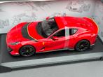 Ferrari 812 Competizione rood Burago 1:18 ! C4F, ., Burago, Nieuw, Ophalen of Verzenden