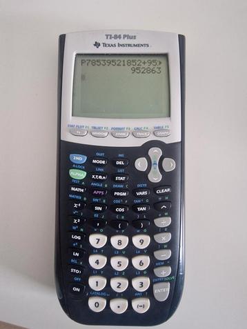 TI-84 texas instrumental grafisch rekenmachine beschikbaar voor biedingen