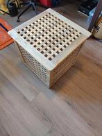 Ikea Hol bijzettafel / opbergkist - goede conditie, Gebruikt, Vierkant, Scandinavisch, 55 tot 75 cm