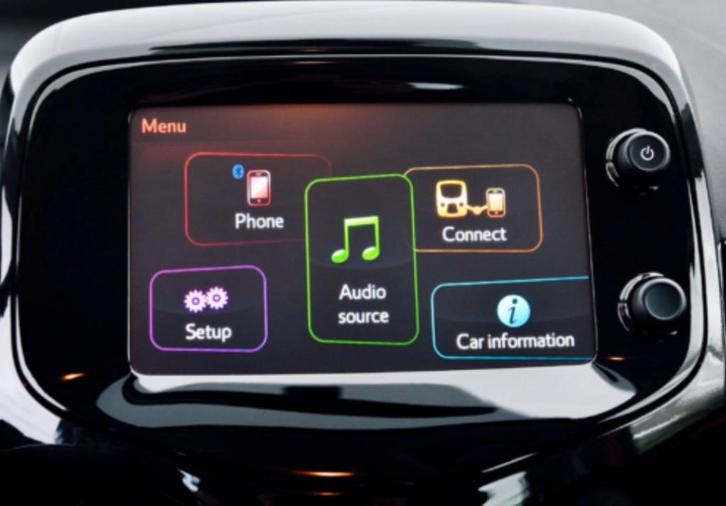 Originele Touchscreen Radio Peugeot 108 toyoya Ayo c1, Auto diversen, Autoradio's, Zo goed als nieuw, Ophalen of Verzenden