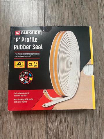 Parkside tochtstrips 2,5-5 mm - 2 keer 5 meter - nieuw beschikbaar voor biedingen