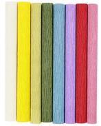 Crêpepapier standaard kleuren 8 rolletjes 25 x 60 cm per rol, Materiaal, ., Nieuw, Ophalen of Verzenden