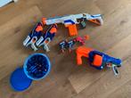 Nerf Geweren met Pijltjes - Complete Set!, Ophalen of Verzenden, Gebruikt, Jongen of Meisje