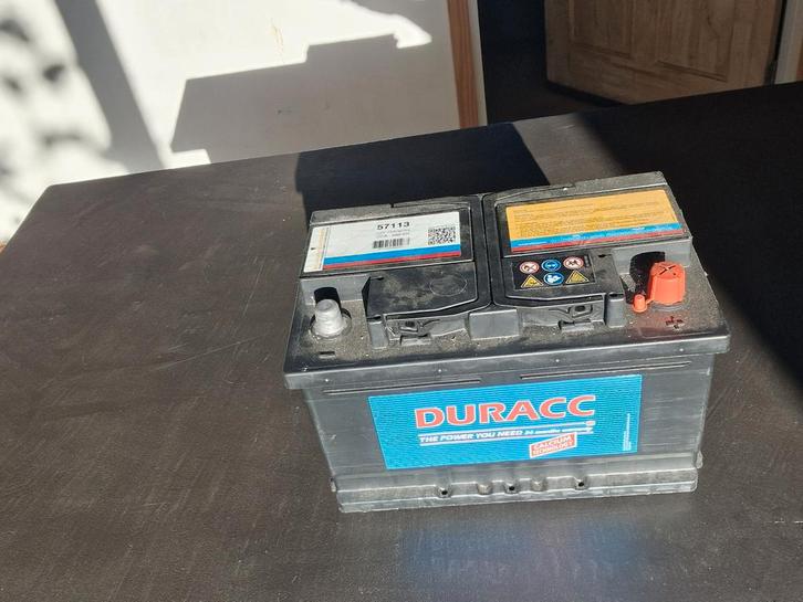 Duracc Accu 57113 - 12V 72Ah, Auto-onderdelen, Accu's en Toebehoren, Overige automerken, Universele onderdelen, Gebruikt, Ophalen